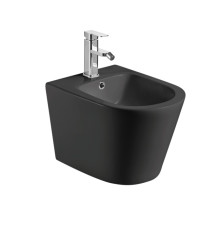 Биде подвесное Aquame AQM2101MB черный матовый 515x360 мм AQM2101MB
