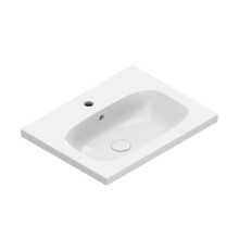 Раковина Catalano Alvea 60x46 см с 1 отверстием белый глянцевый 0620601001