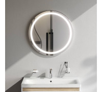Зеркало круглое AM.PM X-Joy 65 см с LED-подсветкой и ИК-сенсором M85AMOX0651WG