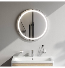 Зеркало круглое AM.PM X-Joy 65 см с LED-подсветкой и ИК-сенсором M85AMOX0651WG