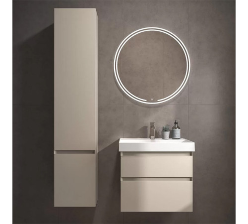Тумба подвесная Kerama Marazzi Cubo 60 см с ящиками лимо матовая CUB.60.2\LIM