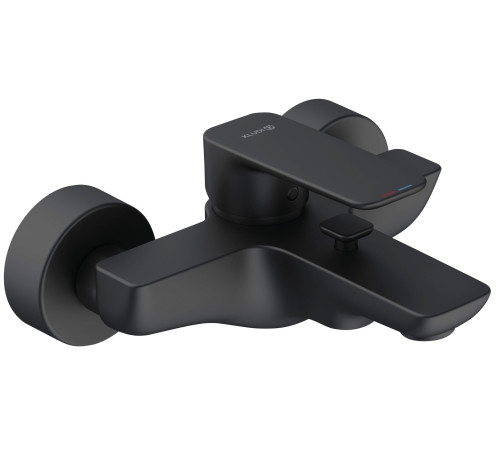 Смеситель для ванны и душа Kludi PureStyle черный матовый 406813975
