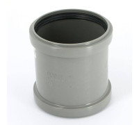 Муфта двухраструбная Ostendorf HT HTMM 110 мм для внутренней канализации 115510