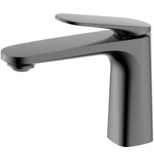 Смеситель для раковины Aquanet Imola без донного клапана серый матовый AQM6710GM