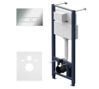 Инсталляция для подвесного унитаза AM.PM Pro S с пневматической клавишей I012704.7051