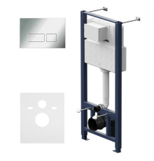 Инсталляция для подвесного унитаза AM.PM Pro S с пневматической клавишей I012704.7051