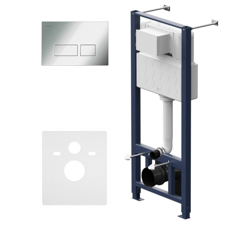 Инсталляция для подвесного унитаза AM.PM Pro S с пневматической клавишей I012704.7051