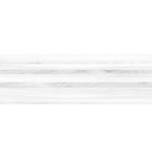 Плитка настенная Laparet Zen полоски белая 20x60 см 60038
