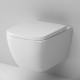 Унитаз подвесной AM.PM Gem FlashClean с сиденьем микролифт C901701SC