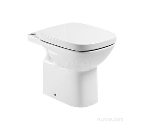 Унитаз напольный Roca Debba горизонтальный выпуск 34299700Y