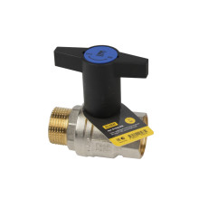 Кран шаровой ELSEN Strong полнопроходной 1 НВ ручка из полимера EVS25.01T