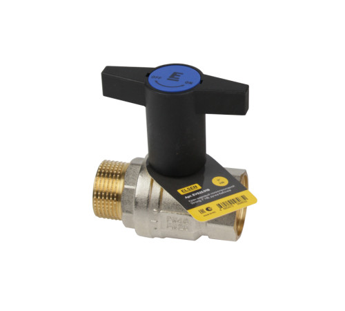 Кран шаровой ELSEN Strong полнопроходной 1 ВВ ручка из полимера EVS25.00T