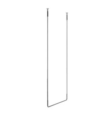 Полотенцедержатель потолочный Gessi Goccia 60 см h=160 см Brushed chrome 38143#147