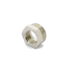 Футорка TIEMME 1x1/2 НВ никелированная 1500175