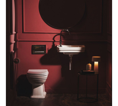 Раковина подвесная Ideal Standard Calla 50х32х18 см 1 отверстие левая Sx белый глянец E223301