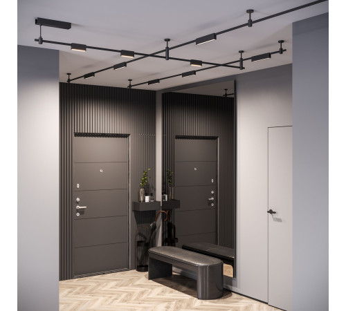 Esthetic Magnetic Трековый светильник 12W 3000K (чёрный) 85123/01