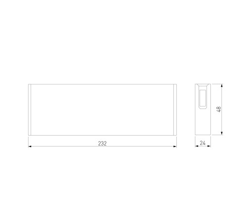 Esthetic Magnetic Трековый светильник 12W 3000K (чёрный) 85123/01