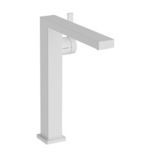 Смеситель для раковины Hansgrohe Tecturis E 240 Fine CoolStart с клапаном push-open матовый белый 73070700