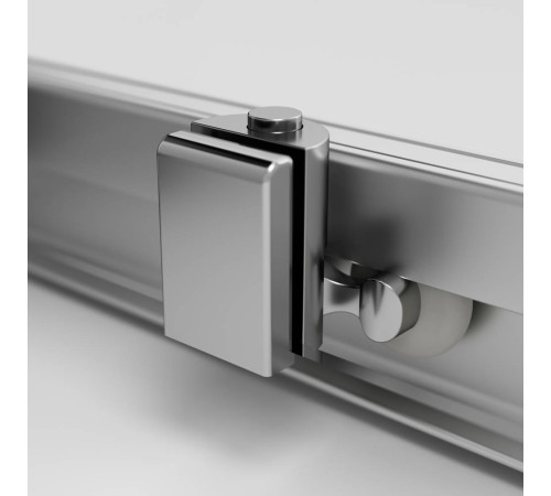 Душевое ограждение AM.PM Func 120x90 см профиль хром стекло прозрачное W84G-403-12090-MT