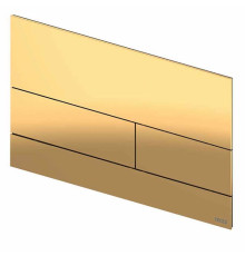 Панель смыва TECE TECEsquare II металл PVD полированное золото 9240839