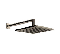 Верхний душ 200х200 мм Gessi Emporio подвесной поворотный Finox Brushed Nickel 47286#149