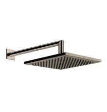 Верхний душ 200х200 мм Gessi Emporio подвесной поворотный Finox Brushed Nickel 47286#149