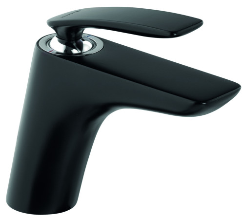 Смеситель для раковины Kludi Balance 100 мм гладкий корпус черный 520268775