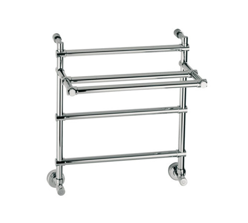 Полотенцесушитель водяной Margaroli 455 с полкой хром 559х470 мм 4554703CRP