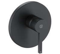 Смеситель для душа Kludi Nova Fonte Puristic на 1 потребитель внешняя часть черный матовый 206553915