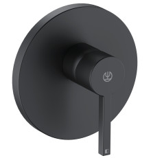 Смеситель для душа Kludi Nova Fonte Puristic на 1 потребитель внешняя часть черный матовый 206553915