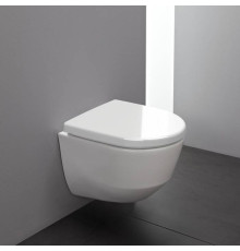 Унитаз подвесной Laufen Pro Rimless укороченный 49х36х34 см белый 8.2096.5.000.000.1