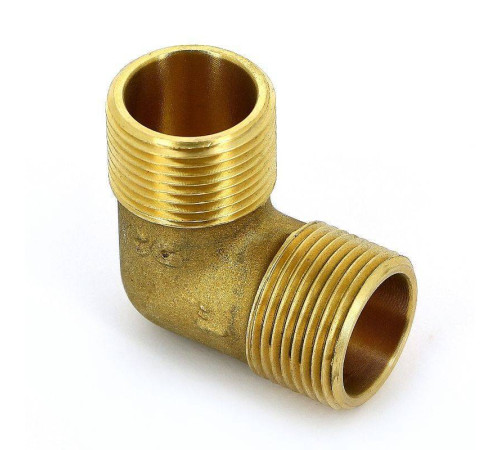 Угольник резьбовой Uni-Fitt 1 Н-Н латунный 613G4400