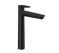 Смеситель для раковины Hansgrohe Talis E 240 со сливным гарнитуром черный матовый 71716670