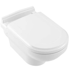 Унитаз подвесной Villeroy & Boch Hommage 37x60x34.5 см CeramicPlus альпийский белый 6661B0R1