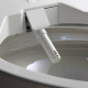 Унитаз подвесной TOTO Neorest AC безободковый с сиденьем Washlet 42.3x66.6x41 см TCF996RWG#NW1 / CW996PVD#NW1