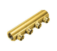 Коллектор Tiemme 3037 1 1/4 ВР/ВР 3 выхода 3/4x18 Eurocone 1970068