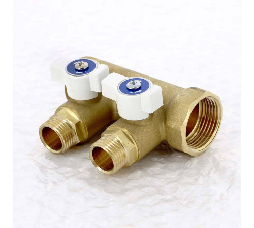 Коллектор Uni-Fitt 1 НВ 2 выхода 1/2 Н 40 мм 424G4220