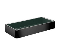 Корзинка для душа emco Loft 220x101x36 мм подвесная черная 0545 133 02