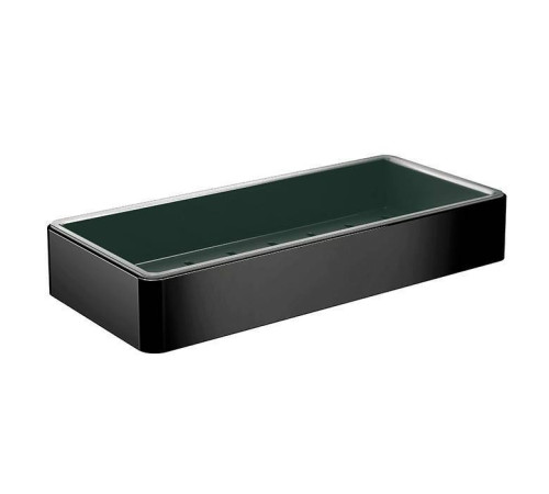 Корзинка для душа emco Loft 220x101x36 мм подвесная черная 0545 133 02