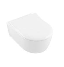 Унитаз подвесной Villeroy & Boch Avento 370x530 мм альпийский белый 5656RS01