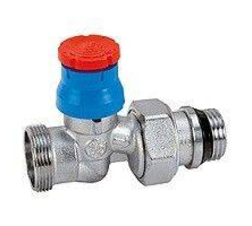 Клапан термостатический Giacomini R412TG прямой 1/2 x 16 НН хромированный R412X033