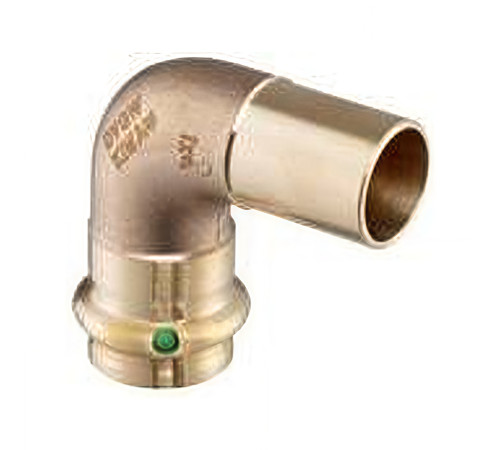 Отвод Viega Sanpress бронза 90° 15 мм однораструбный модель 2216.1 107932