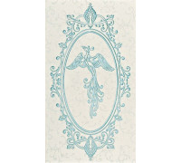 Декор LB Ceramics Анастасия орнамент голубой 45x25 см 1645-0097-1001