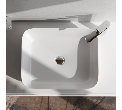 Раковина накладная AM.PM Func 51 см прямоугольная M8FWCC10510WG