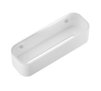 Полочка для душа подвесная Decor Walther Stone DCT30 30x10 см белый/сталь матовая 0973855