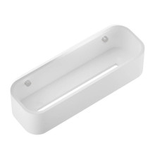 Полочка для душа подвесная Decor Walther Stone DCT30 30x10 см белый/сталь матовая 0973855