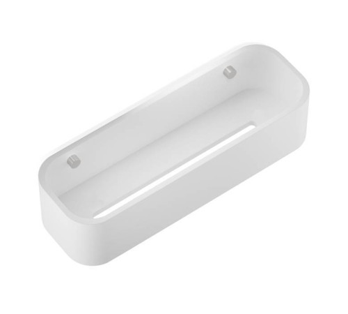 Полочка для душа подвесная Decor Walther Stone DCT30 30x10 см белый/сталь матовая 0973855