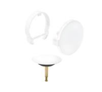 Комплект накладок Viega Multiplex Trio Visign MT5 белый 725815