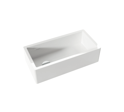 Раковина кухонная Kerasan Hannah Essex 91x45.6x25.4 см без отверстия белый 541201