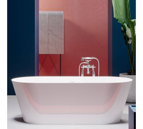 Ванна отдельностоящая Treesse Inka 180x80x60 см акриловая белый глянцевый V388BL